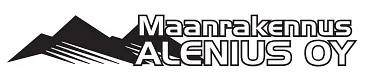 Maanrakennus Alenius Oy logo